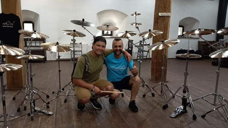 Percussion lessons by Zsolt Asztalos